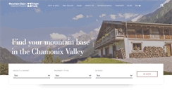Desktop Screenshot of chamonix-property.com